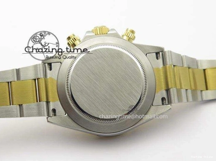 0405 Colorful Daytona SS YG 116523 JF Best Edition Gray Dial On SS YG Bracelet A 3897